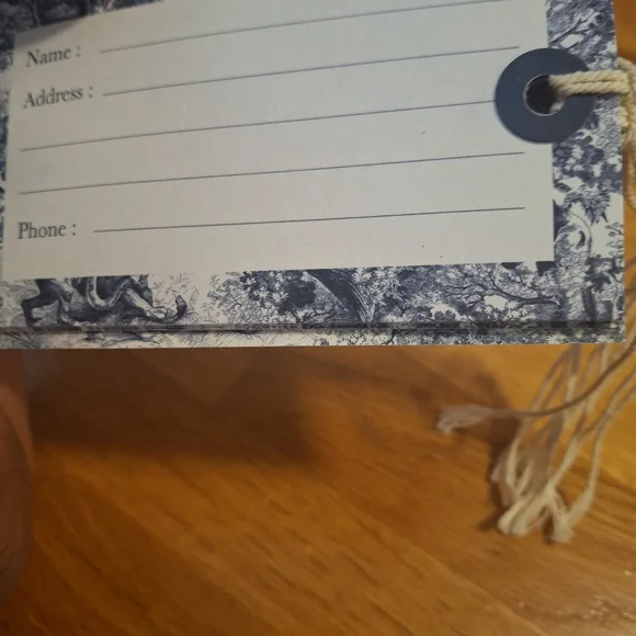 Dior Dioriviera Travel Bag Luggage Tag Set Of 6 Pieces New - Picture 5 of 6